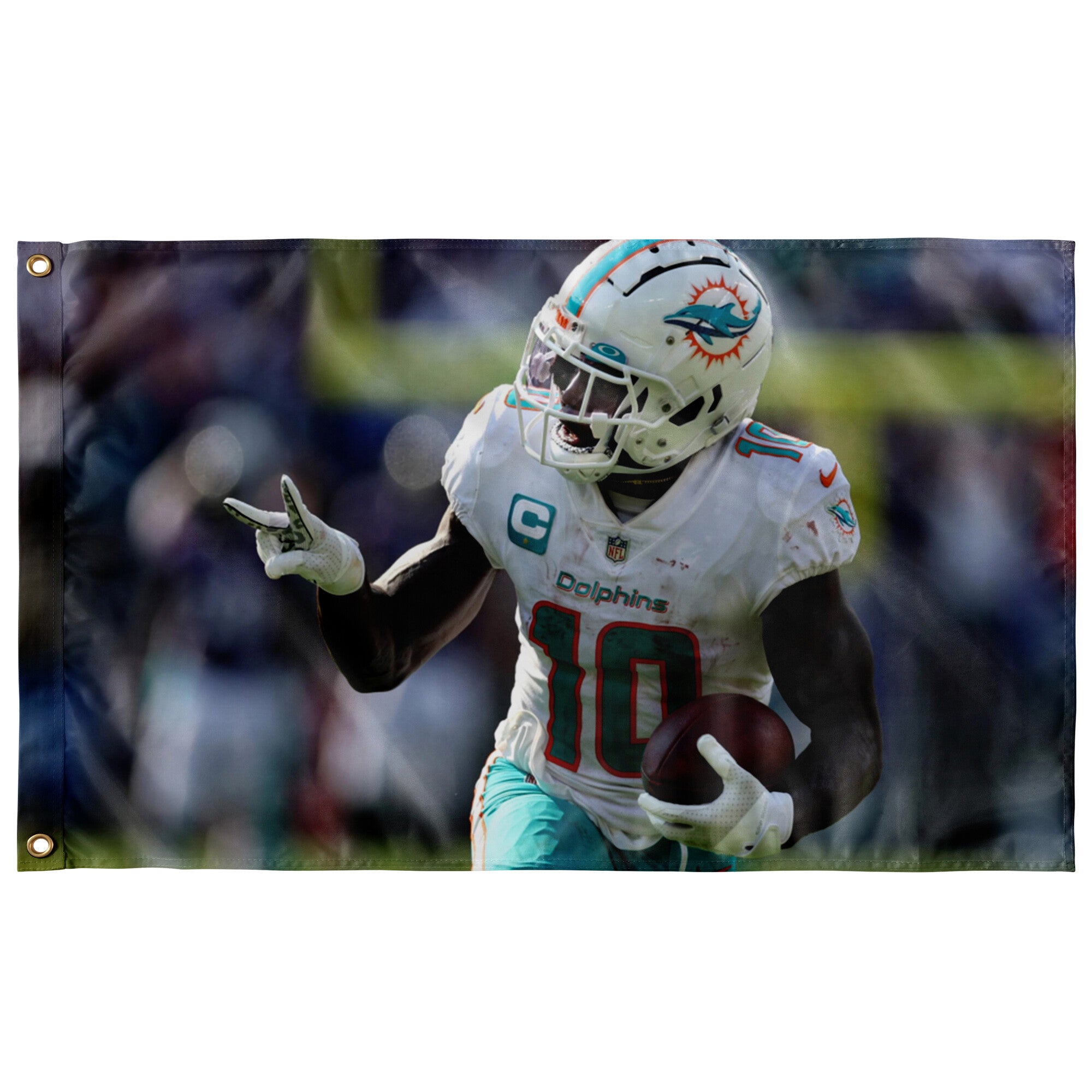 Miami Dolphins - Tyreek Hill flag – CollegeWallFlags - The Best College  Dorm Room Flags In The Game