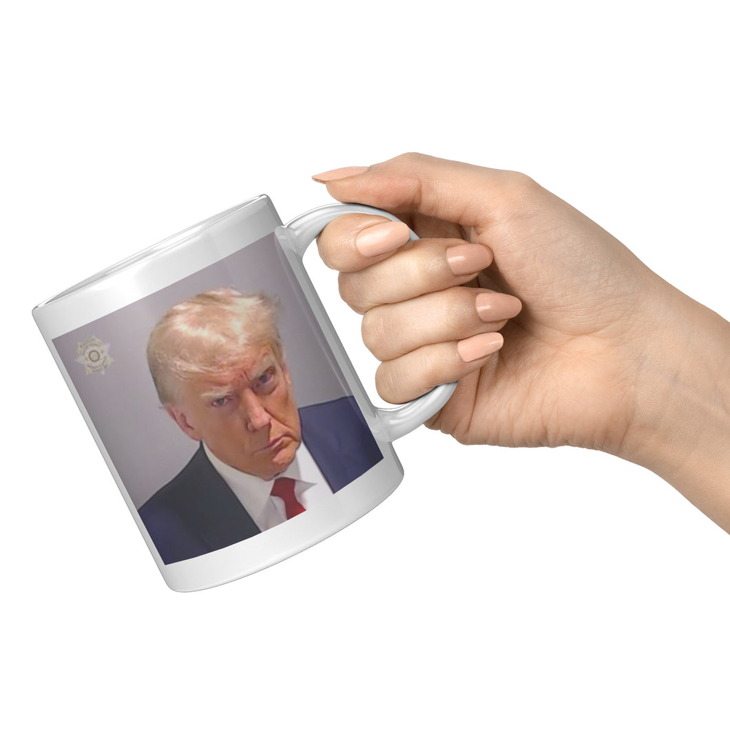 Donald Trump Real Mugshot Mug