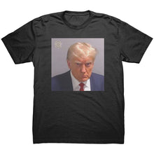 Load image into Gallery viewer, Donald Trump Real Mugshot T-Shirt
