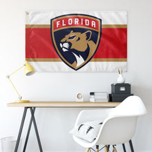 Load image into Gallery viewer, Florida Panthers Logo Flag
