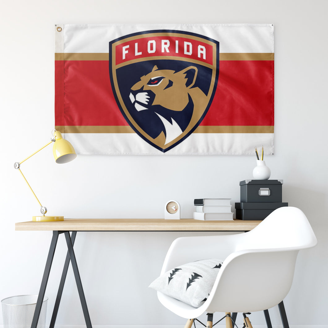 Florida Panthers Logo Flag