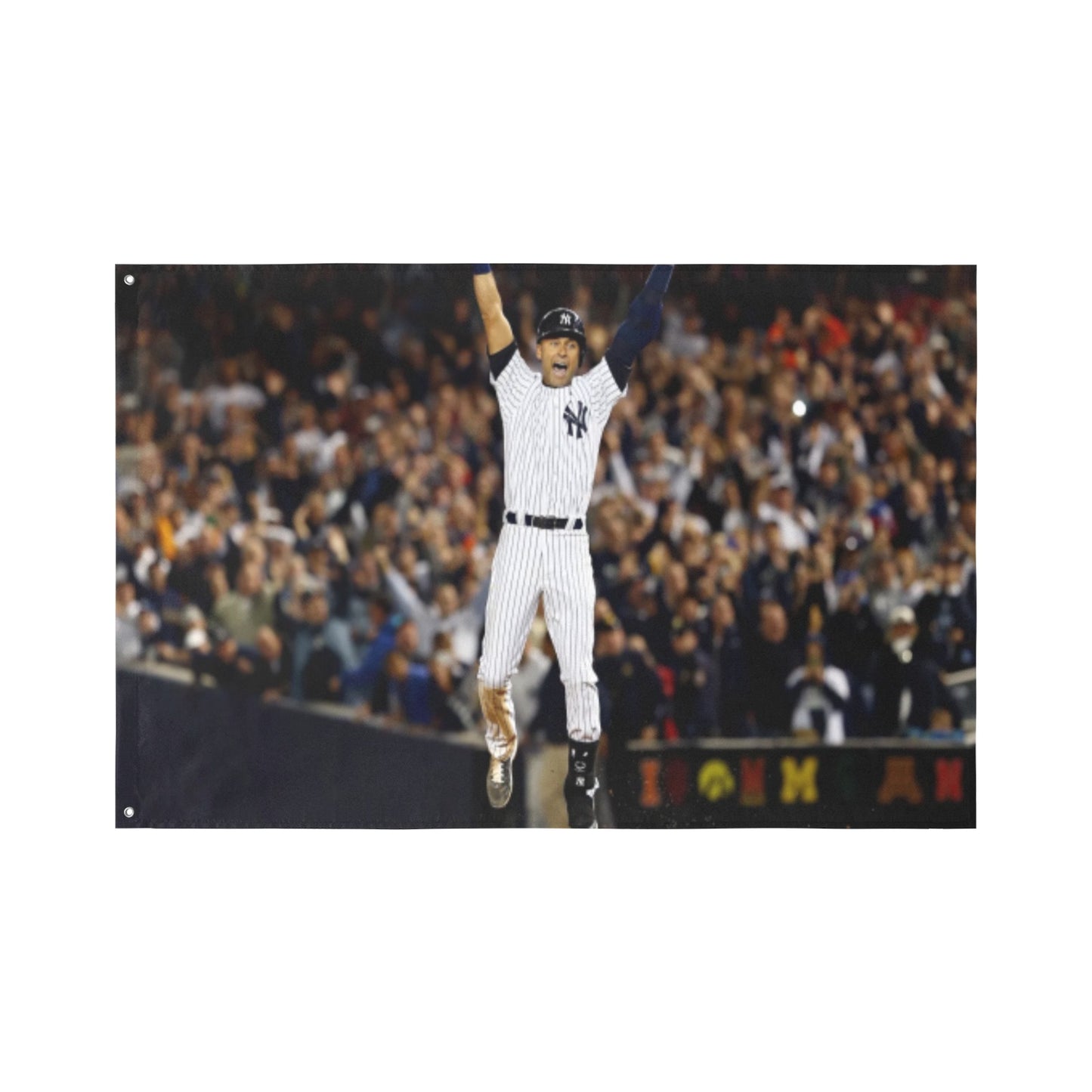 Derek Jeter New York Yankees Flag