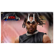 Load image into Gallery viewer, Justin Jefferson Spy Kids flag
