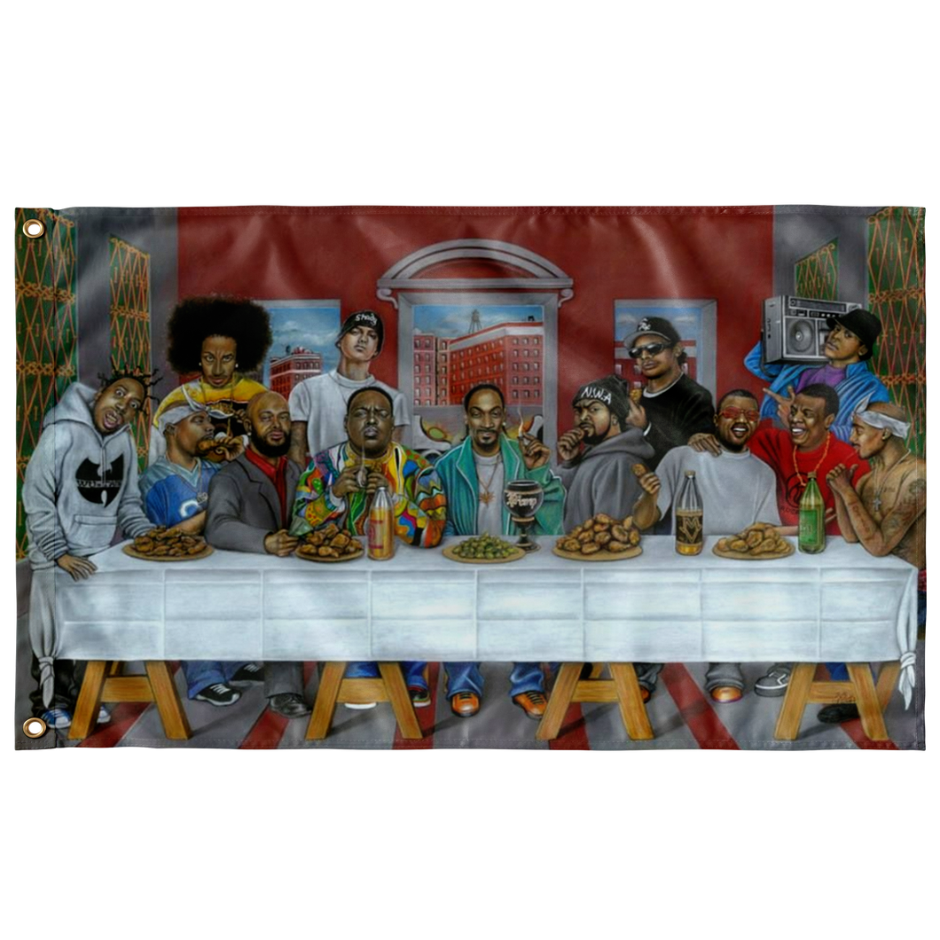 Rap's Last Supper flag